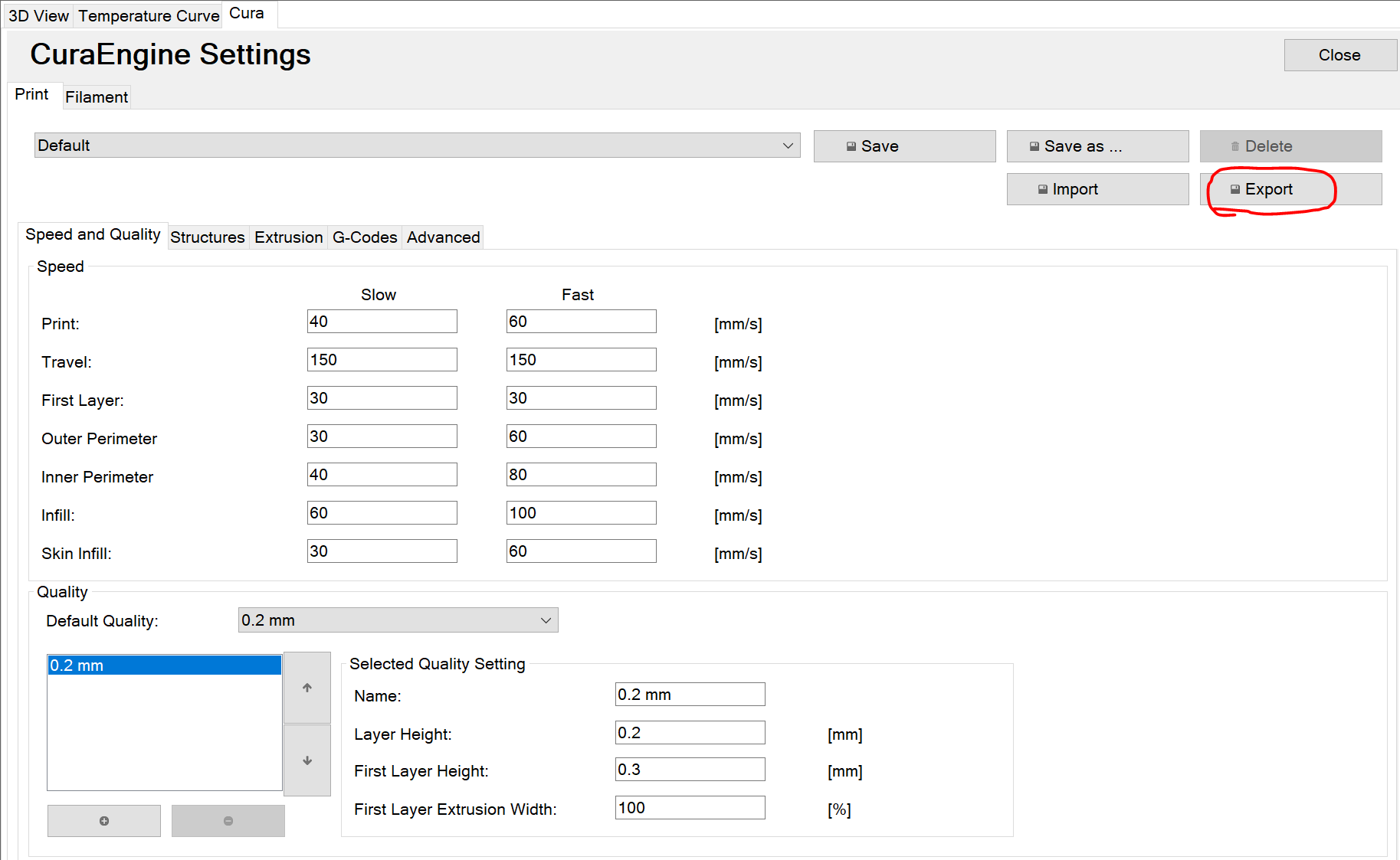 repetier server with cura