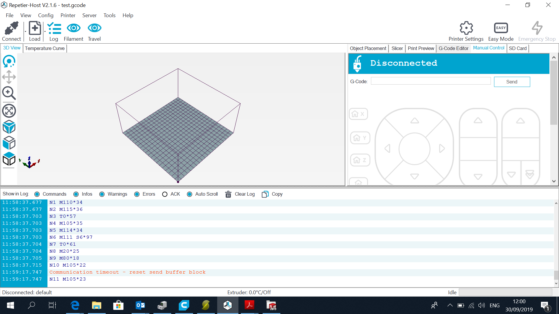 repetier communication timeout reset send buffer block - Repetier-Forum